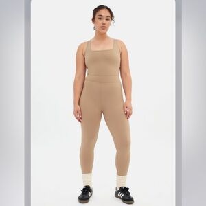 Girlfriend Collective luxe paneled unitard